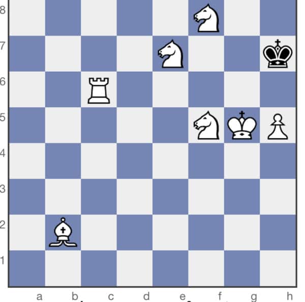 chess position in the endgame