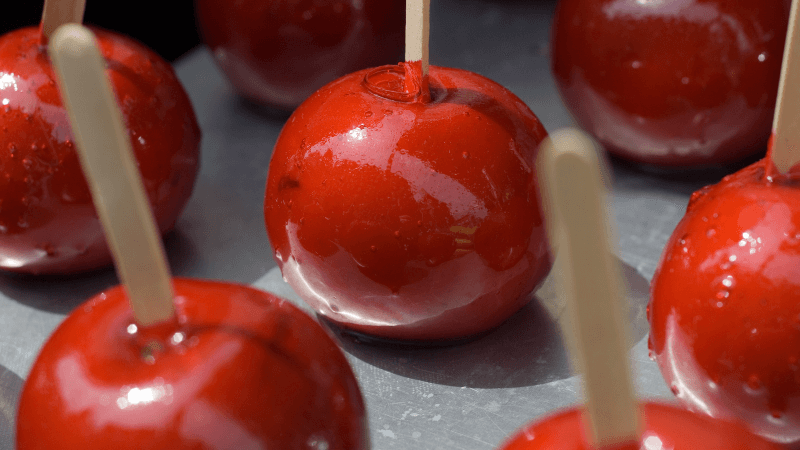 Red Candy apples