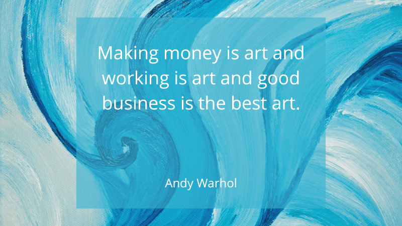 A Business quote by Andy Warhol