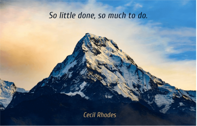 A business quote by Cecil Rhodes