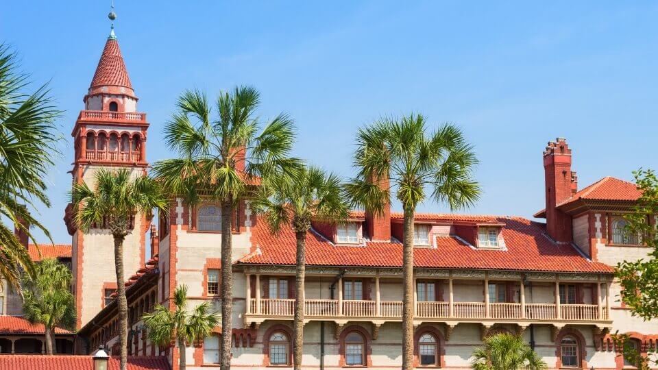 The town of St augustine, Florida