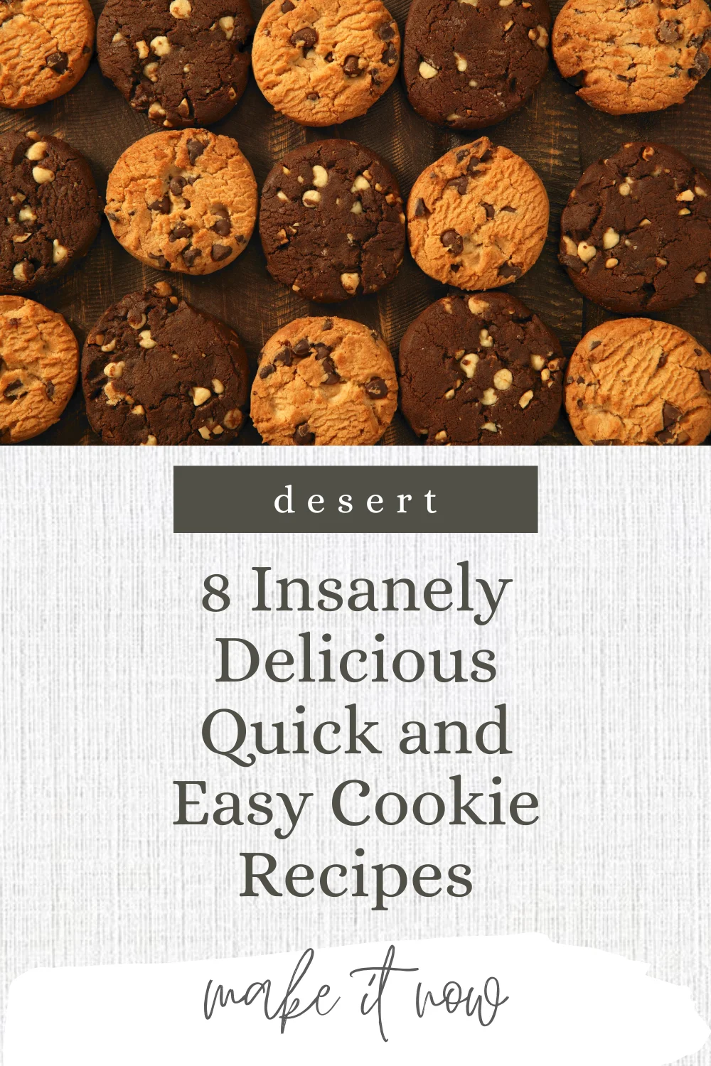 Freshly baked chocolate chip cookies - the epitome of quick and easy homemade treats