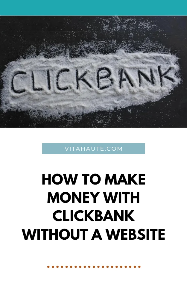 a laptop with ClickBank's logo displayed prominently on the screen