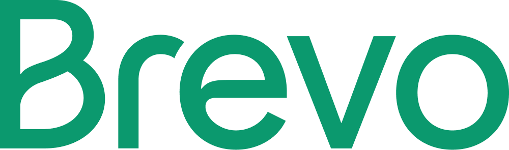 The official brevo logo