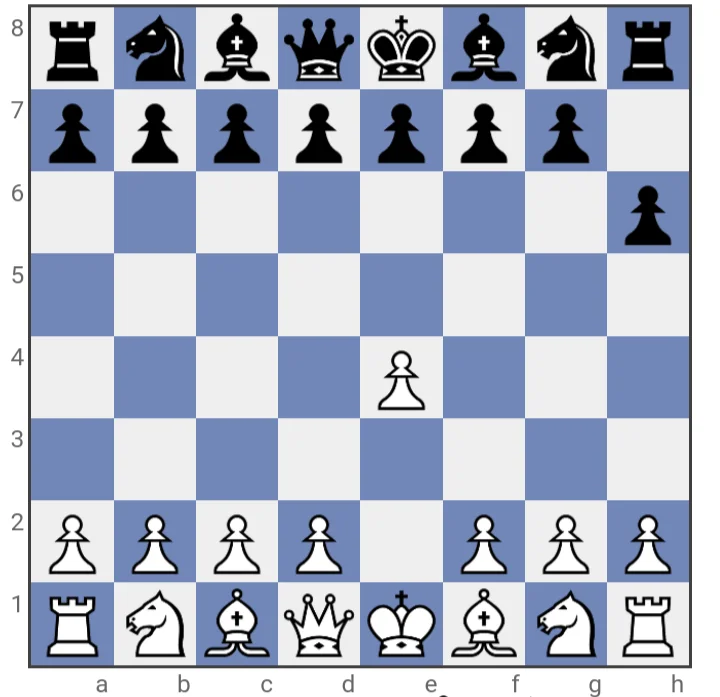 A chessboard position setup showing a bad opening move for black