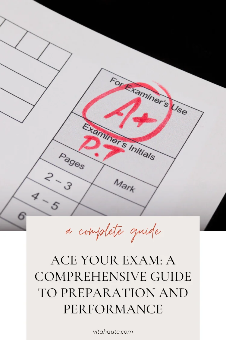 Boost Your Exam Confidence with These Proven Techniques Pinterest pin