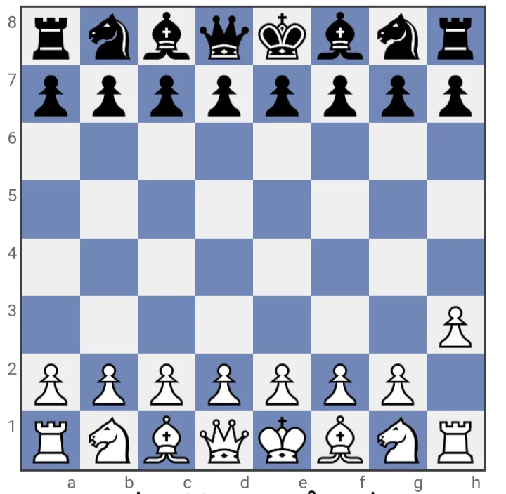 Example of a bad opening move for white in chess2