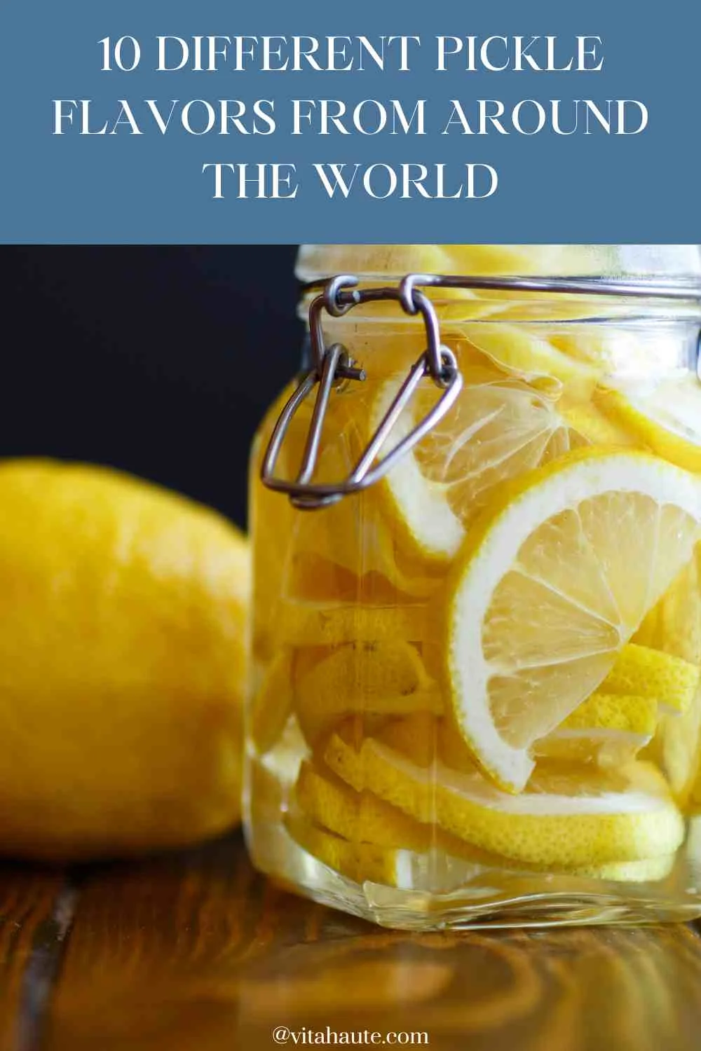 Jars of pickles from around the world