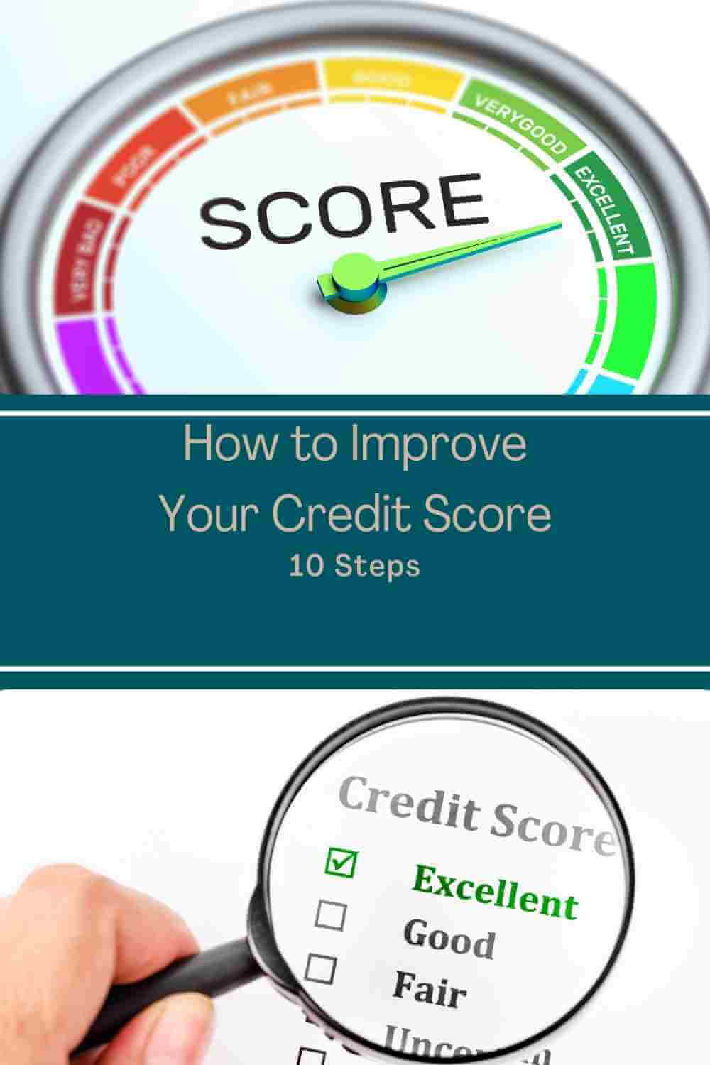 Person reviewing credit report and taking notes, symbolizing the step-by-step process to improve credit scores