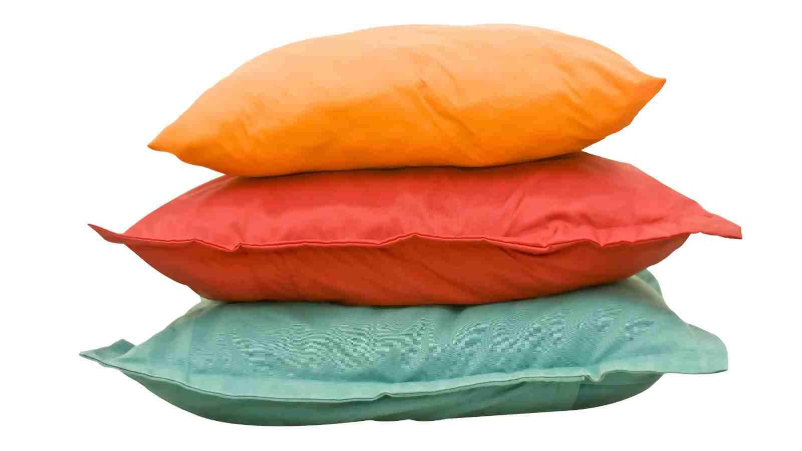 A bunch of comfortable pillows, conducive to a night of good sleep