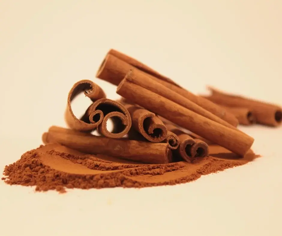 Cinnamon added to coffee