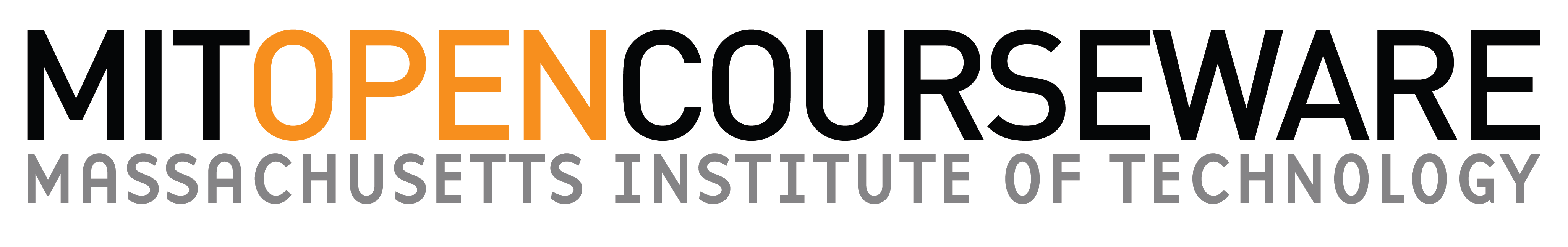 MIT OpenCourseWare official logo