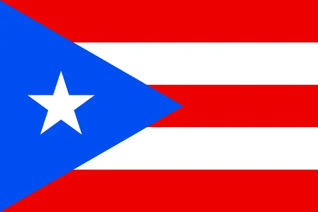 The Puerto Rican flag