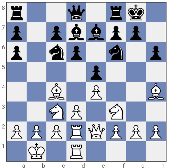 A position in chess