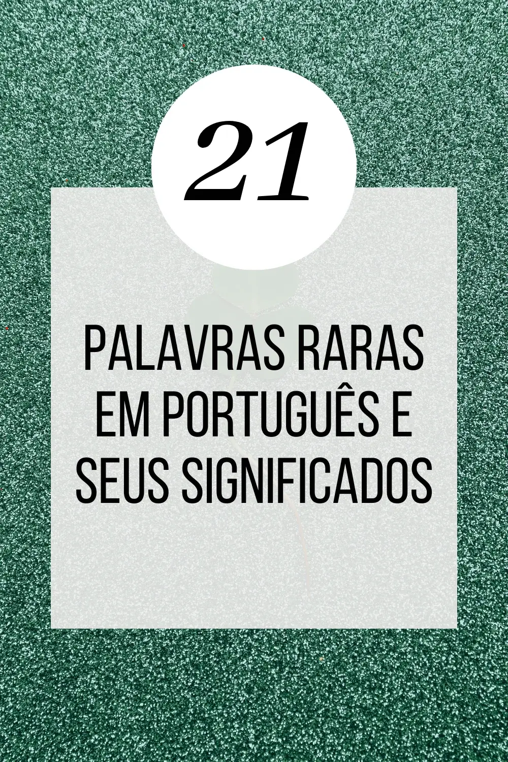 Lista de Palavras Raras Em Português E Seus Significados