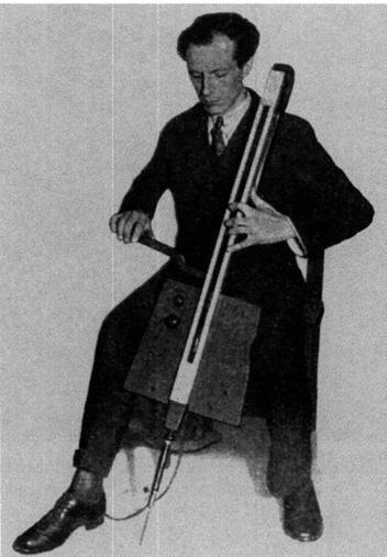 Theremin Cello in case