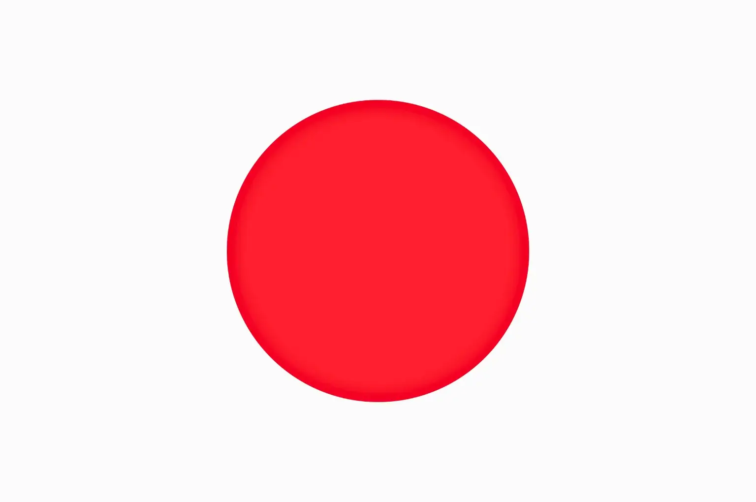 The beautiful flag of Japan