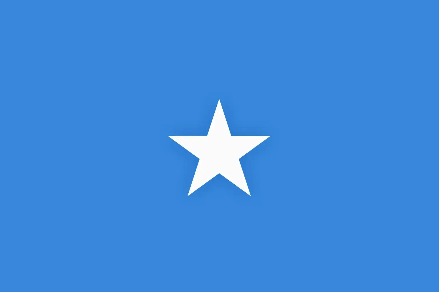 The Beautiful flag of Somalia