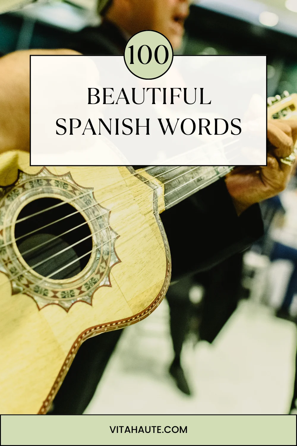 A list of beautiful words in Spanish