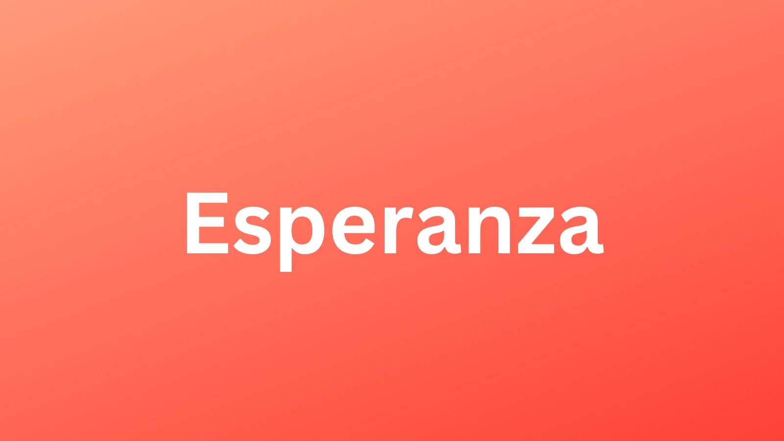 A beautiful Spanish word and its meaning