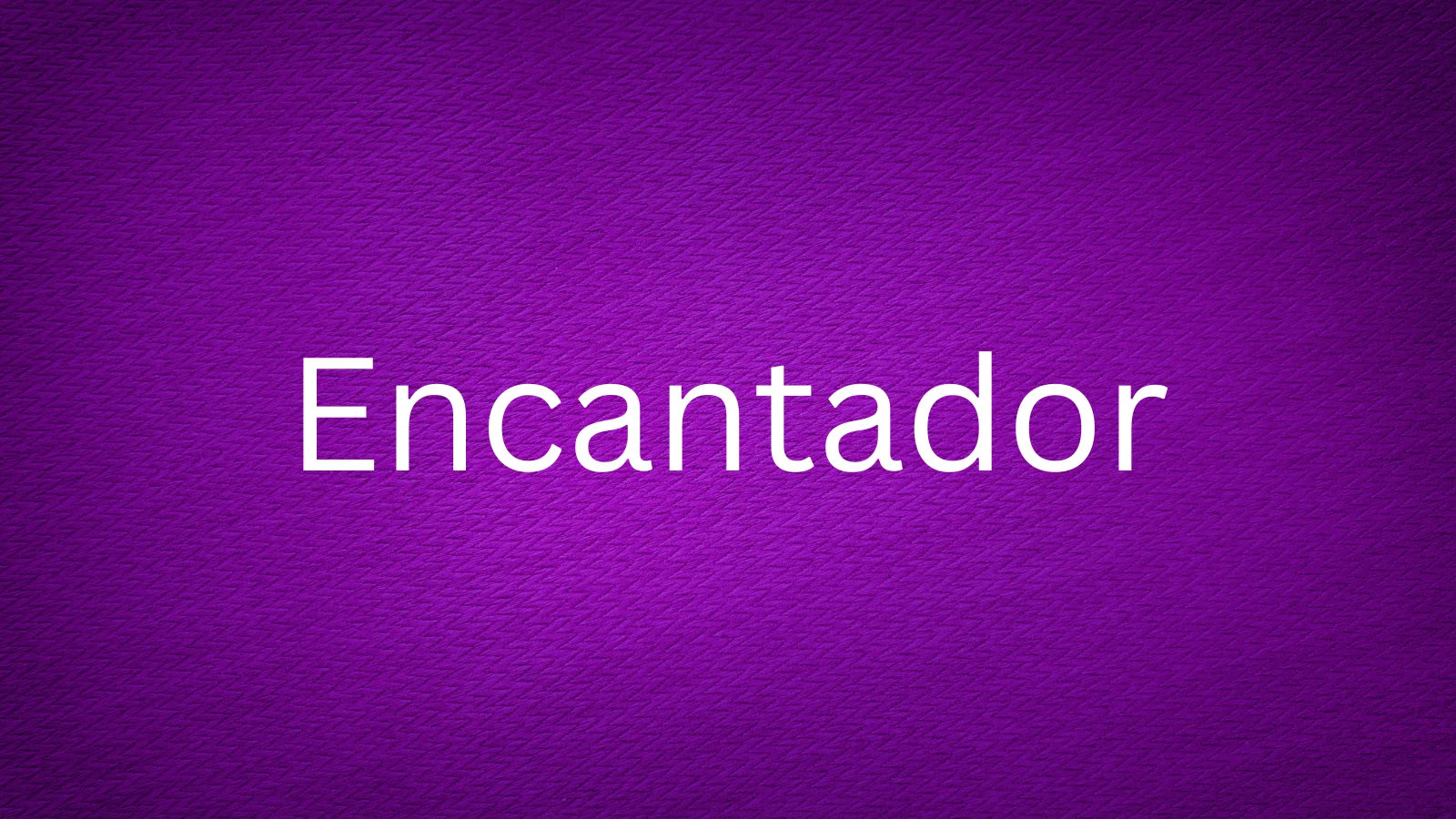 A beautiful Spanish word and its meaning