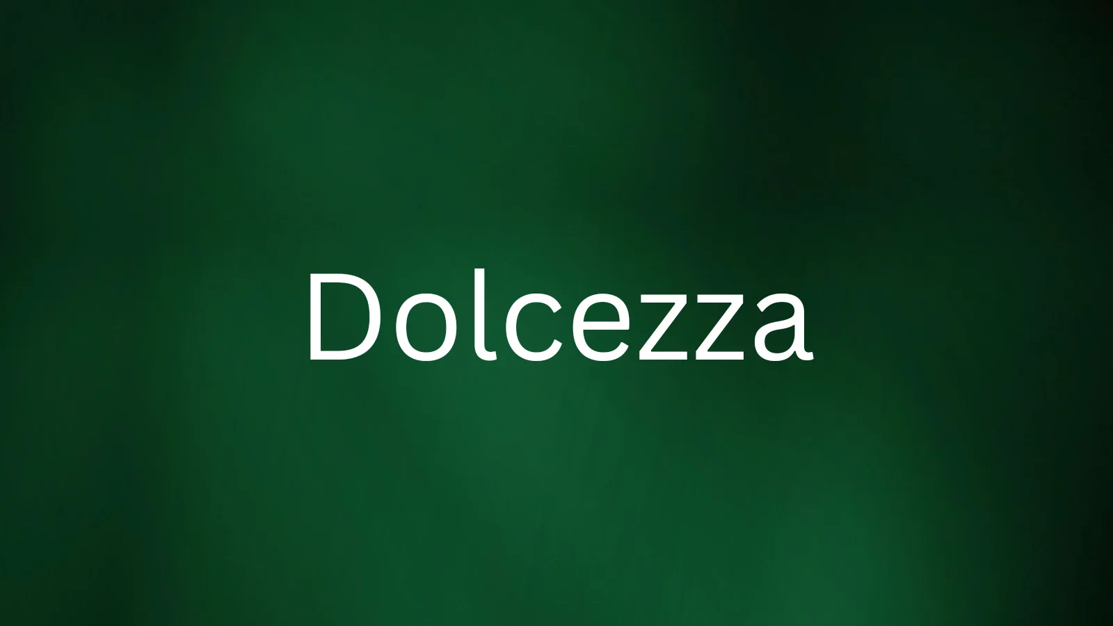 Beautiful Italian word