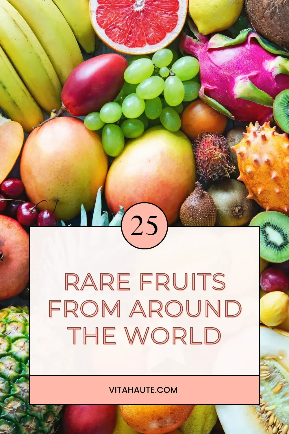 Rare fruits from around the world