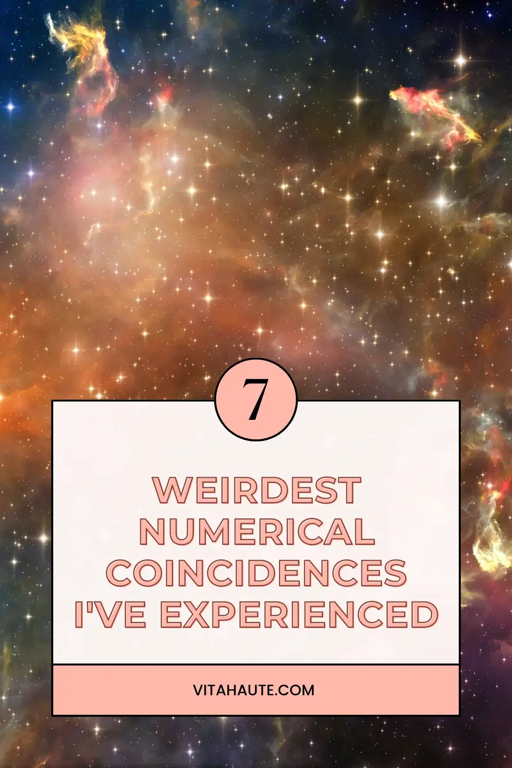 A list of the mathematical coincidences I've experienced