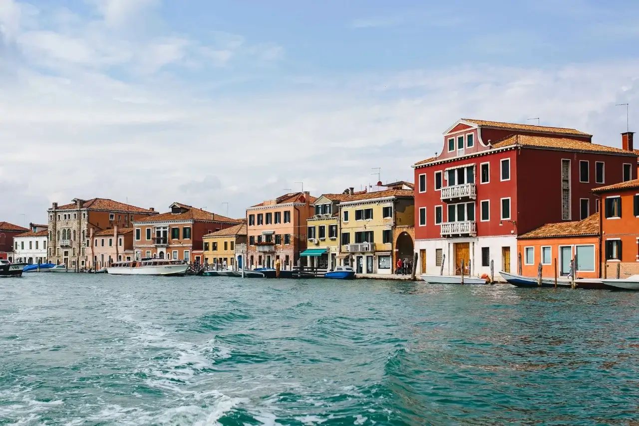 The island of Murano in Italy