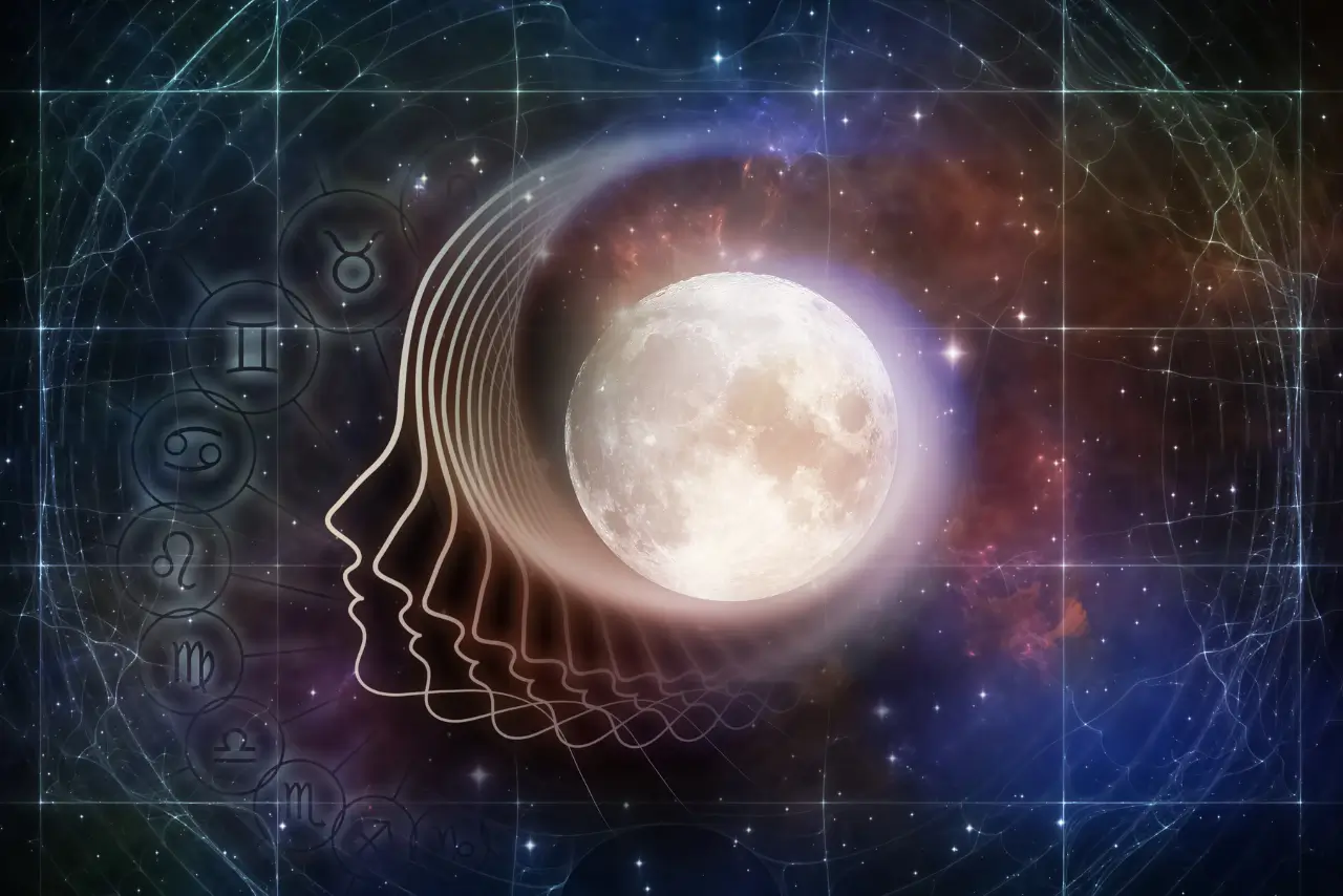 An abstract painting of a dream world