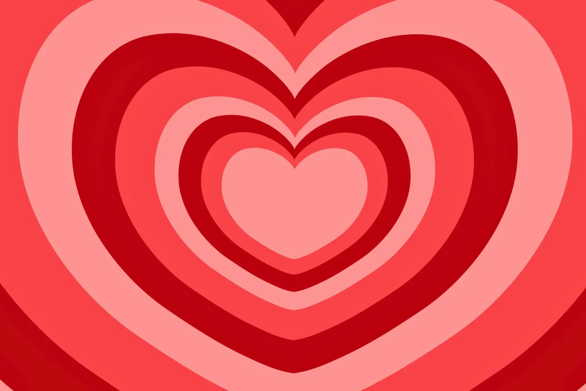 A painting of a big heart