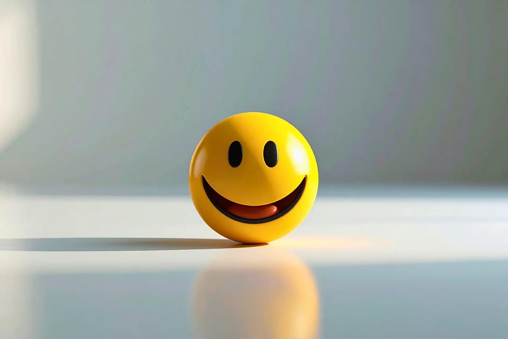 A person with a wide smile