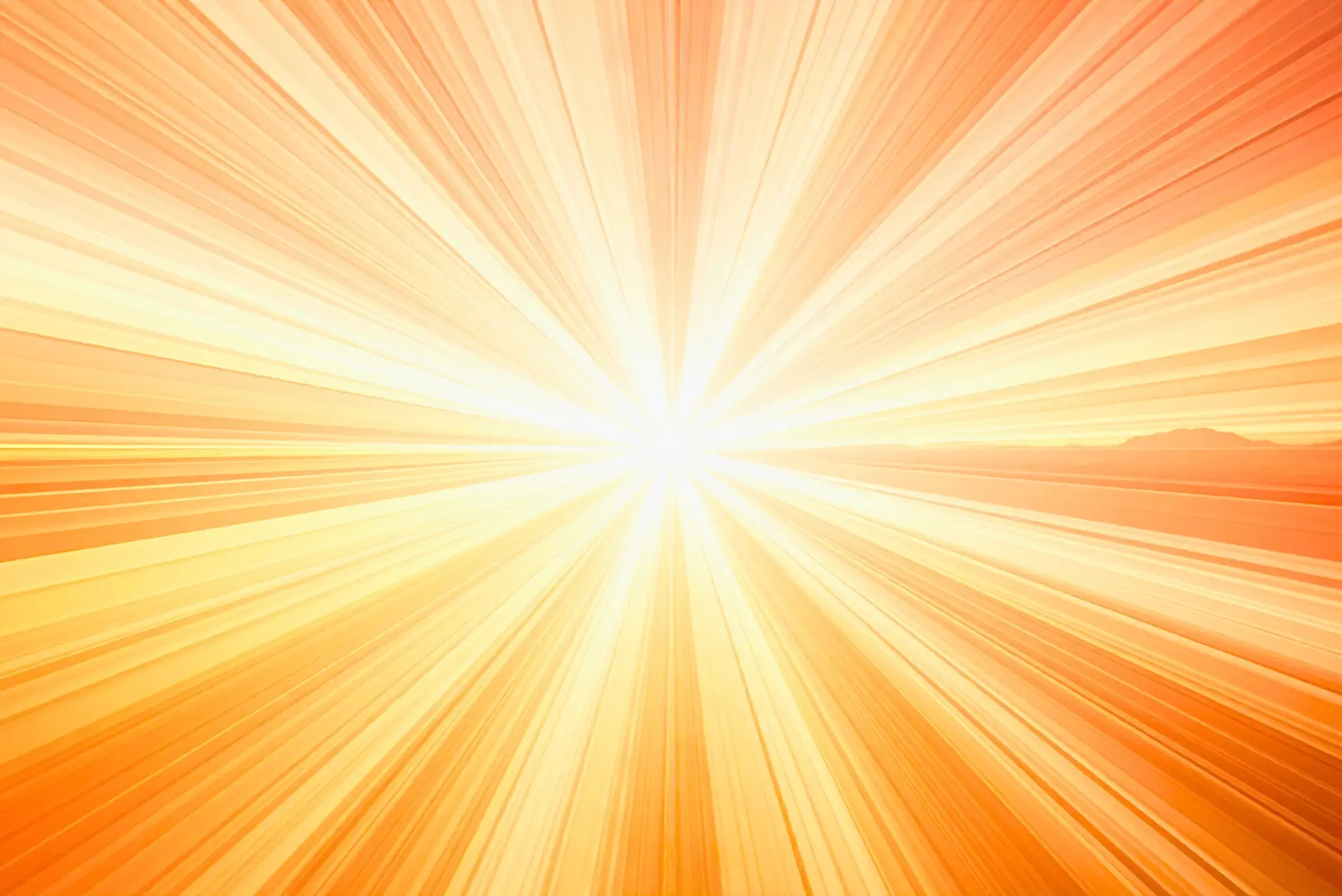 A sparkle of sunlight in someone's eyes