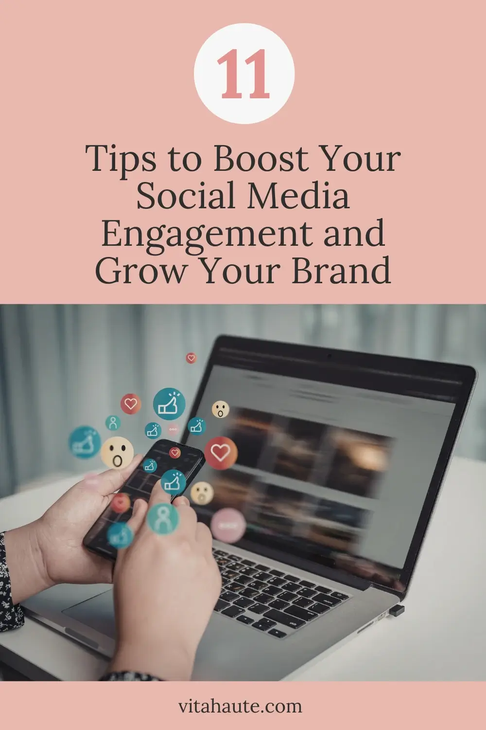 Online marketing dashboard with engagement statistics