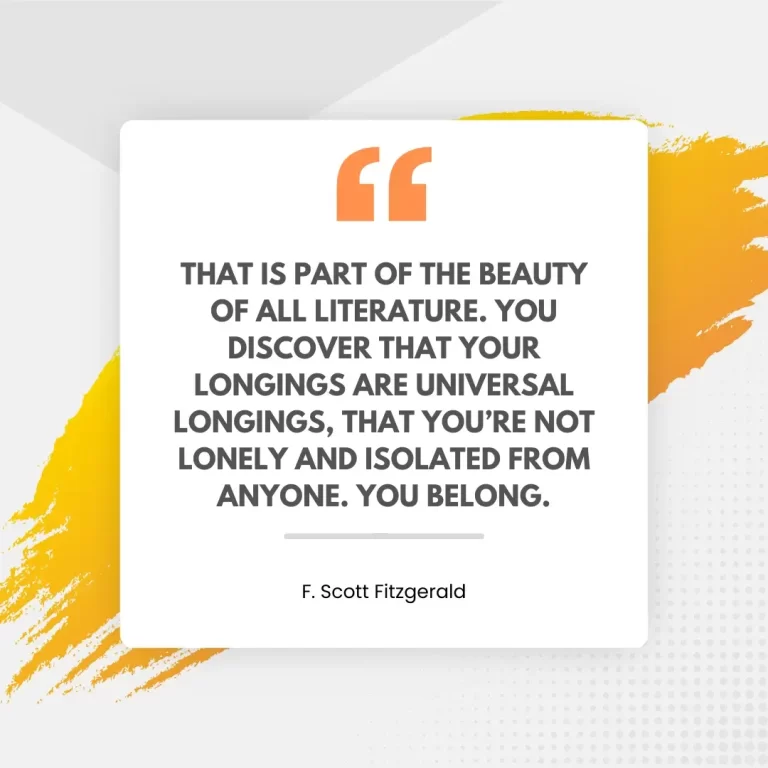 Quote about finding comfort and reassurance through reading and shared human experiences