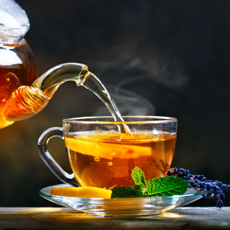 A cup of Hawaiian Mamaki Tea