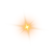 Soft glowing light representing shine and radiance