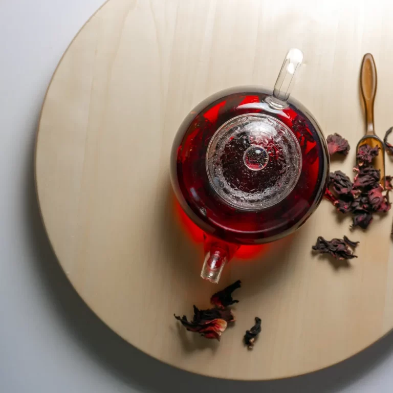 Cup of rooibos herbal tea from South Africa