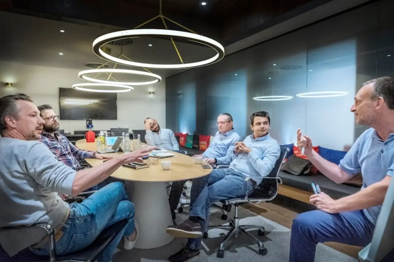 Marketing team preparing a successful product soft launch strategy