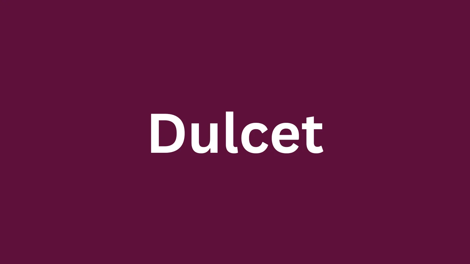 Rare English word dulcet