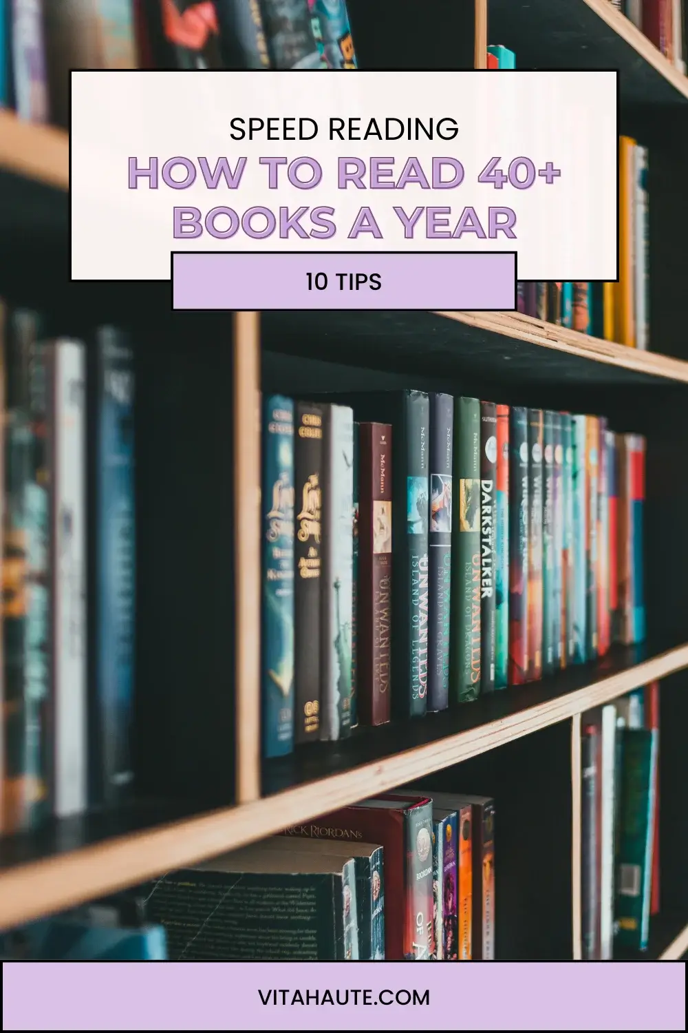 Reader using speed reading techniques to finish more than 40 books a year, improving comprehension and reading efficiency