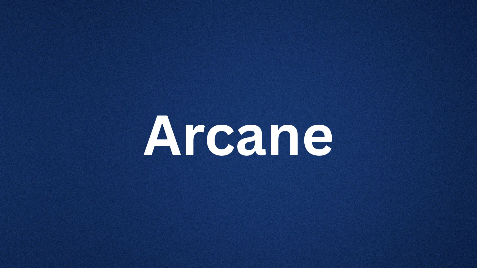 Arcane rare English word