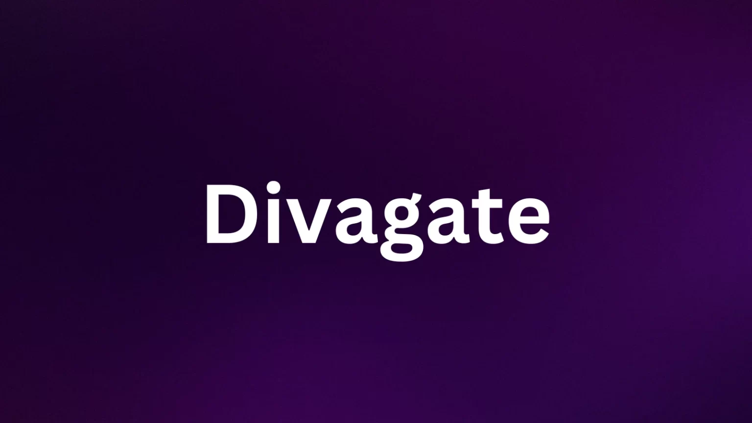 Divagate rare English word