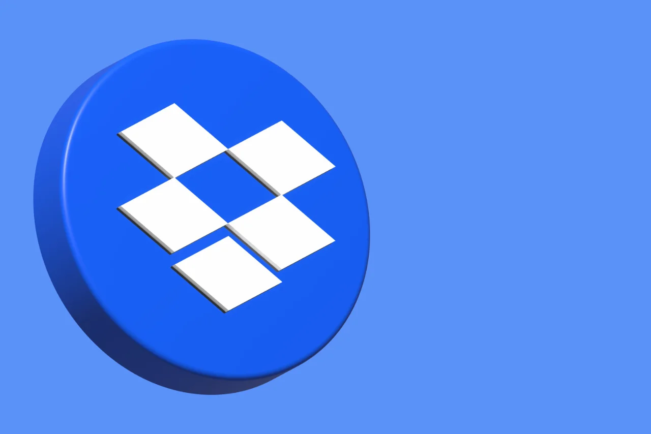 Dropbox cloud storage platform syncing documents across devices