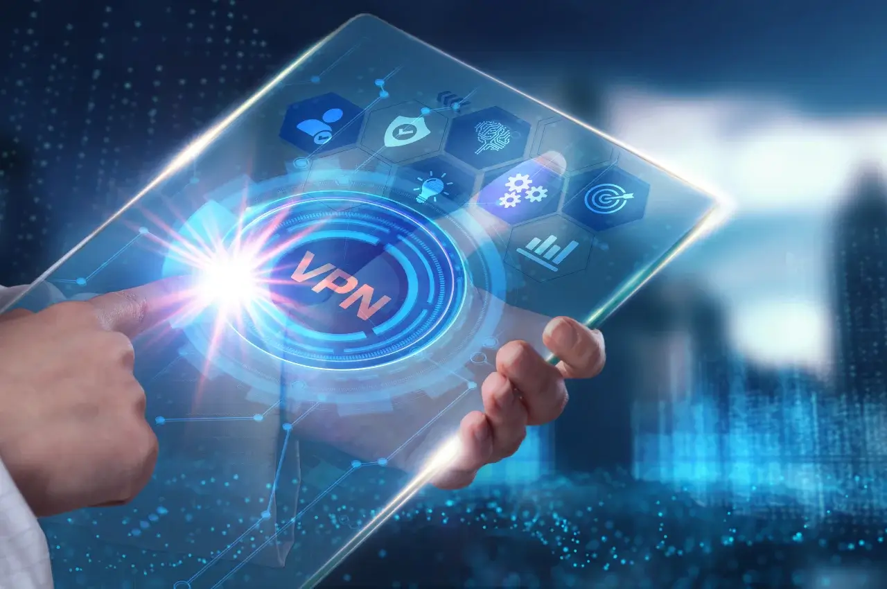 User accessing passwords securely across multiple devices