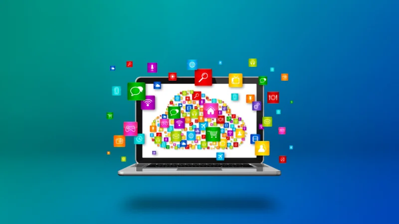 Computer screen displaying WordPress themes designed for website performance