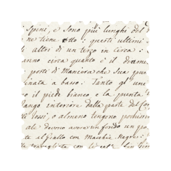 An ancient parchment manuscript with faded writing underneath newer handwritten text