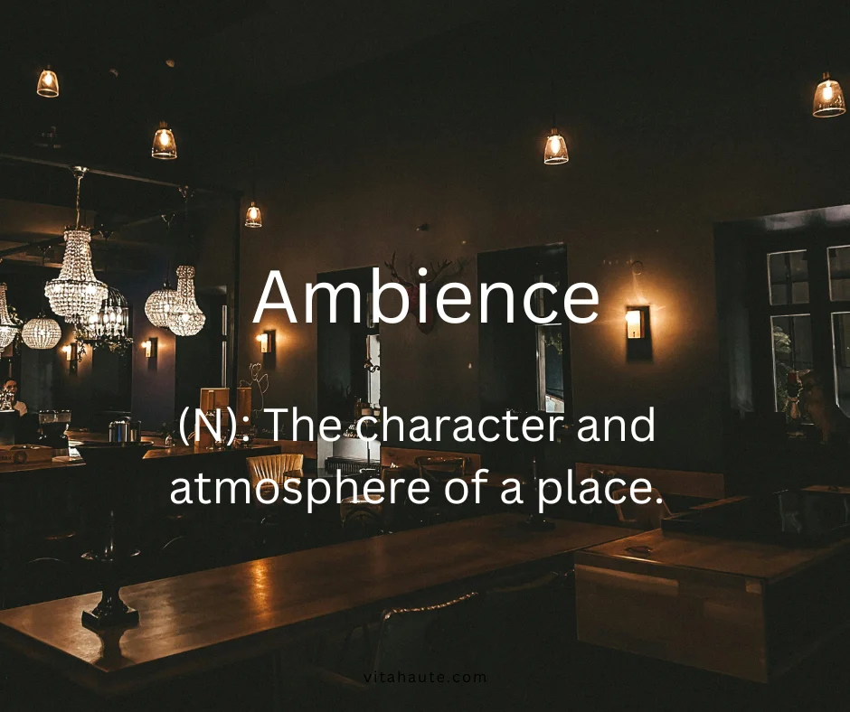 Candlelit restaurant with a warm atmosphere