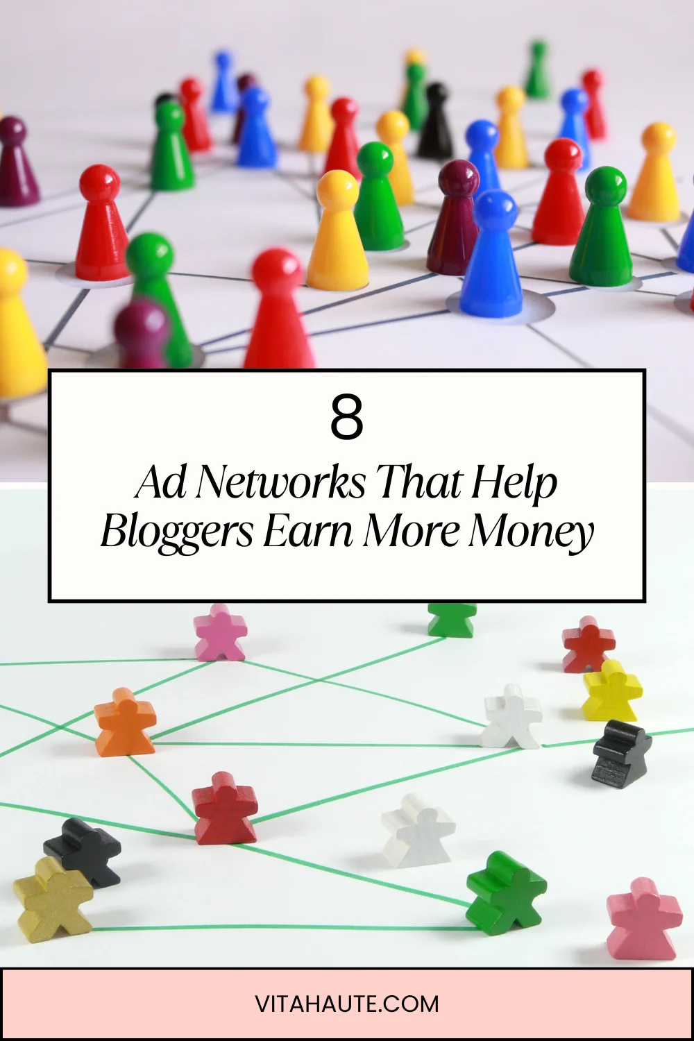Blogger using ad networks to increase website revenue and monetize content