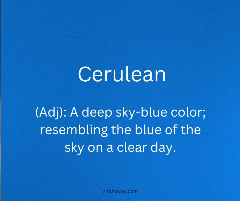 Deep cerulean blue sky stretching over the ocean